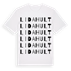 Lidahult ordlek t-shirt