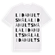 Lidahultsmåla ordlek t-shirt