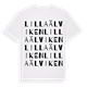 Lilla Älviken ordlek t-shirt