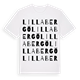 Lilla Bergö ordlek t-shirt