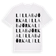 Lilla Björka ordlek t-shirt
