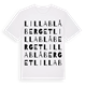 Lilla Blåberget ordlek t-shirt