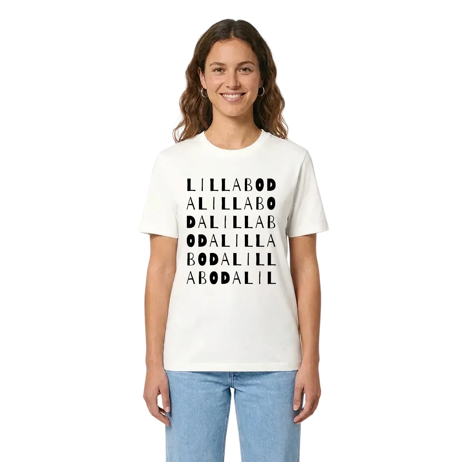 Lilla Boda ordlek t-shirt – White, i miljö