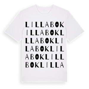 Lilla Bok ordlek t-shirt – ekologisk bomull t-shirt från Pinshirt