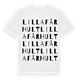 Lilla Fårhult ordlek t-shirt