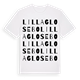 Lilla Glosebo ordlek t-shirt