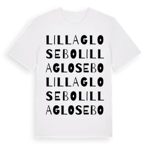 Lilla Glosebo ordlek t-shirt – ekologisk bomull t-shirt från Pinshirt