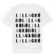 Lilla Grönö ordlek t-shirt