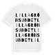 Lilla Grönsundet ordlek t-shirt