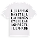 Lilla Hagnäset ordlek t-shirt
