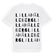 Lilla Hälleberg ordlek t-shirt