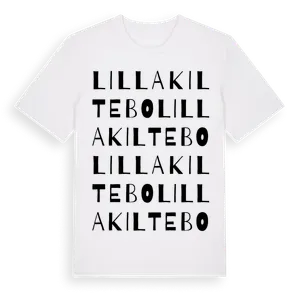 Lilla Kiltebo ordlek t-shirt – ekologisk bomull t-shirt från Pinshirt