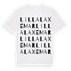 Lilla Laxemar ordlek t-shirt