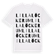 Lilla Löckerum ordlek t-shirt