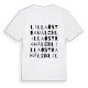 Lilla Östramålen ordlek t-shirt