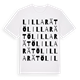 Lilla Rätö ordlek t-shirt