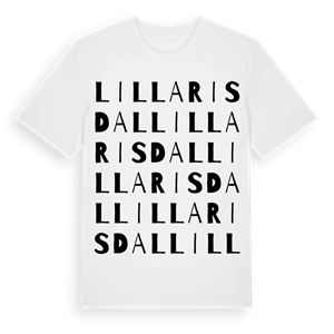 Lilla Risdal ordlek t-shirt – ekologisk bomull t-shirt från Pinshirt