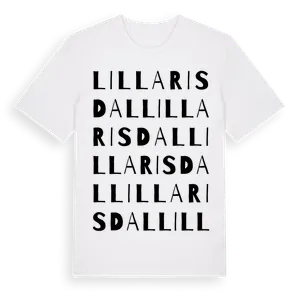 Lilla Risdal ordlek t-shirt – ekologisk bomull t-shirt från Pinshirt