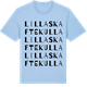 Blue Soul t-shirt med Lilla Skaftekulla ordlek t-shirt