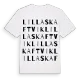 Lilla Skaftvik ordlek t-shirt
