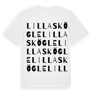Lilla Skögle ordlek t-shirt – ekologisk bomull t-shirt från Pinshirt