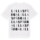 Lilla Spånga ordlek t-shirt