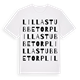 Lilla Stubbetorp ordlek t-shirt