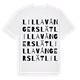 Lilla Vångerslät ordlek t-shirt