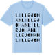 Blue Soul t-shirt med Lille Johan ordlek t-shirt