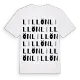 Lillön ordlek t-shirt