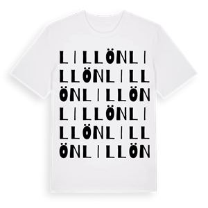 Lillön ordlek t-shirt – ekologisk bomull t-shirt från Pinshirt