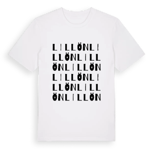 Lillön ordlek t-shirt – ekologisk bomull t-shirt från Pinshirt