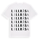 Lillråsa ordlek t-shirt