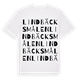 Lindbäcksmålen ordlek t-shirt