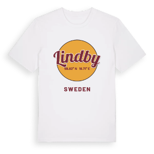 Lindby cirkel t-shirt – ekologisk bomull t-shirt från Pinshirt
