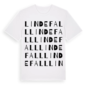 Lindefall ordlek t-shirt – ekologisk bomull t-shirt från Pinshirt