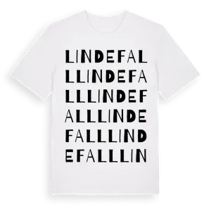 Lindefall ordlek t-shirt – ekologisk bomull t-shirt från Pinshirt