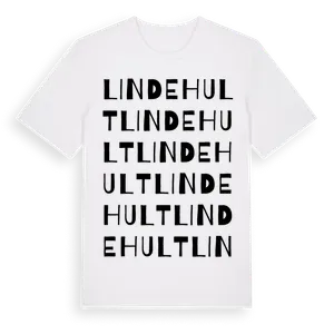 Lindehult ordlek t-shirt – ekologisk bomull t-shirt från Pinshirt