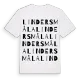 Lindersmåla ordlek t-shirt