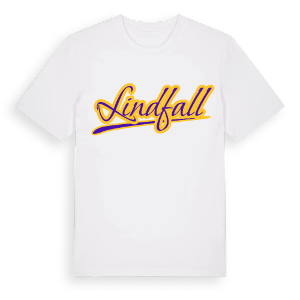Lindfall baseball t-shirt – ekologisk bomull t-shirt från Pinshirt
