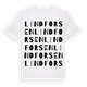 Lindforsen ordlek t-shirt
