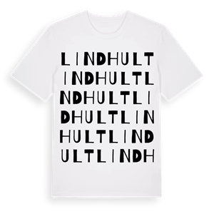 Lindhult ordlek t-shirt – ekologisk bomull t-shirt från Pinshirt