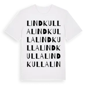 Lindkulla ordlek t-shirt – ekologisk bomull t-shirt från Pinshirt