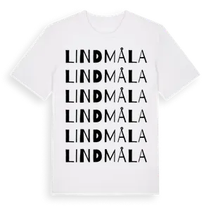 Lindmåla ordlek t-shirt – ekologisk bomull t-shirt från Pinshirt