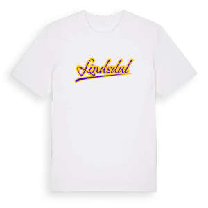 Lindsdal baseball t-shirt – ekologisk bomull t-shirt från Pinshirt