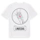 White t-shirt med Lindsdal t-shirt