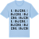 Blue Soul t-shirt med Linjen ordlek t-shirt