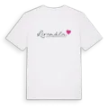 Livemåla hjärta t-shirt