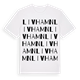 Livhamn ordlek t-shirt