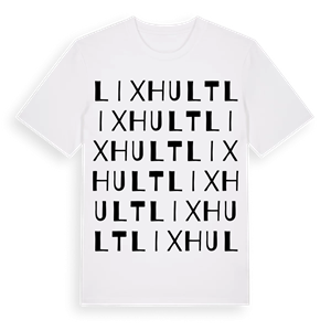Lixhult ordlek t-shirt – ekologisk bomull t-shirt från Pinshirt